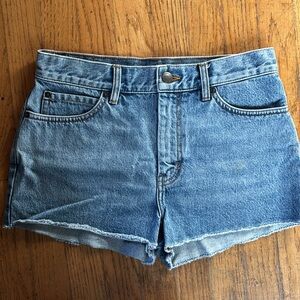 & Other Stories cut-off jean shorts size 28
